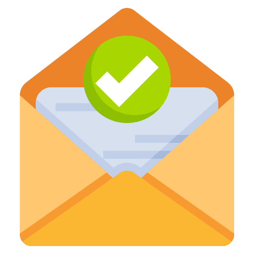 Email confirmation illustration