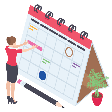 Account setup process illustration